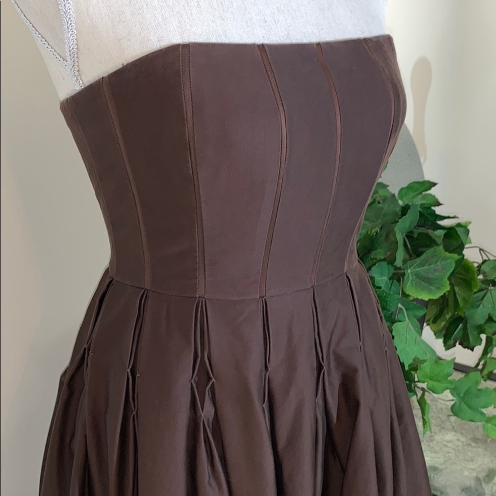 Gorgeous Brown Calvin Klein Dress - Picture 2 of 8
